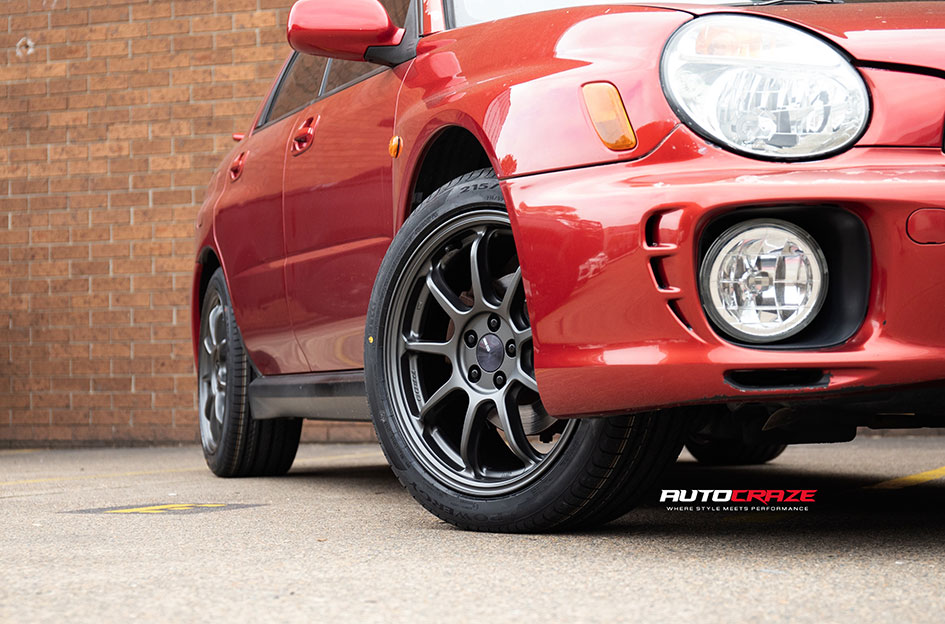 SUBARU WRX ENKEI PF09 MATTE GUNMETAL