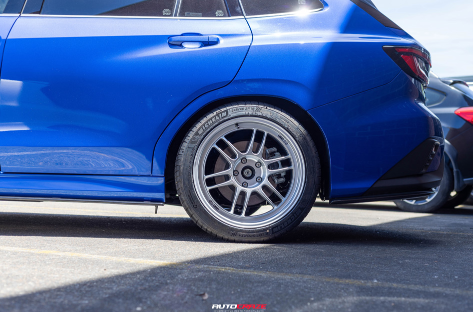 SUBARU WRX ENKEI RPF1 SILVER