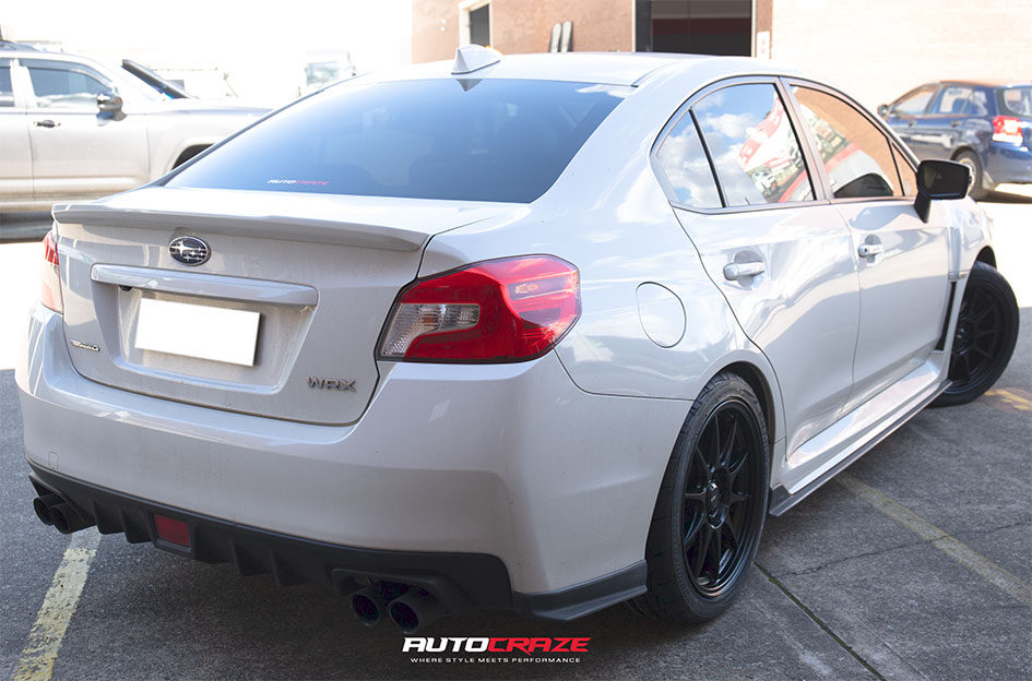 SUBARU WRX KONIG DEKAGRAM MATTE BLACK