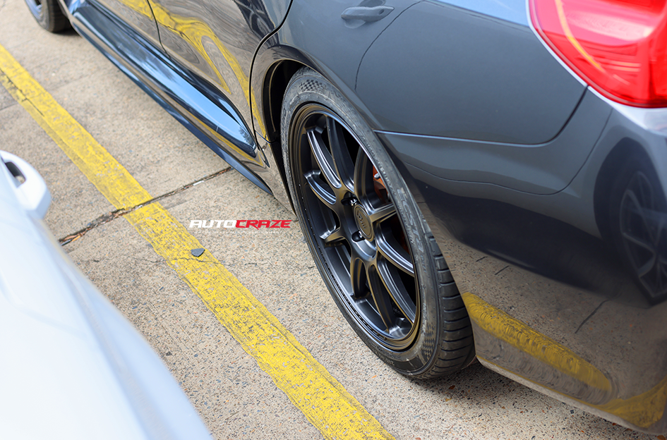 SUBARU WRX MOTEGI MR140 SATIN BLACK