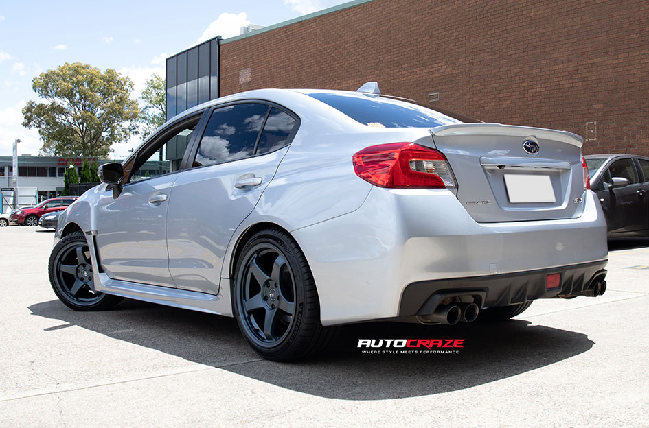 SUBARU WRX STI MOTEGI MR151 SATIN METALLIC BLUE 