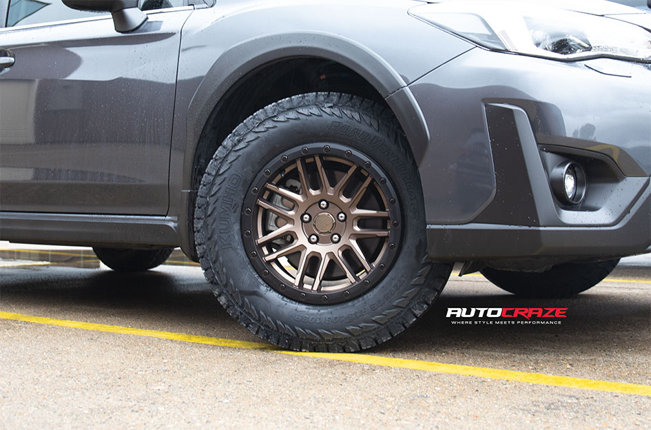 SUBARU XV BLACK RHINO ARCHES BRONZE