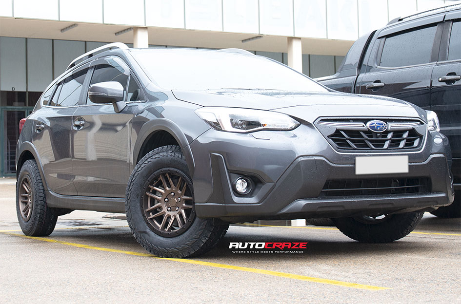 SUBARU XV BLACK RHINO ARCHES BRONZE