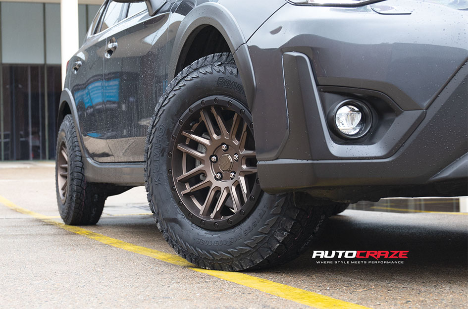 SUBARU XV BLACK RHINO ARCHES BRONZE