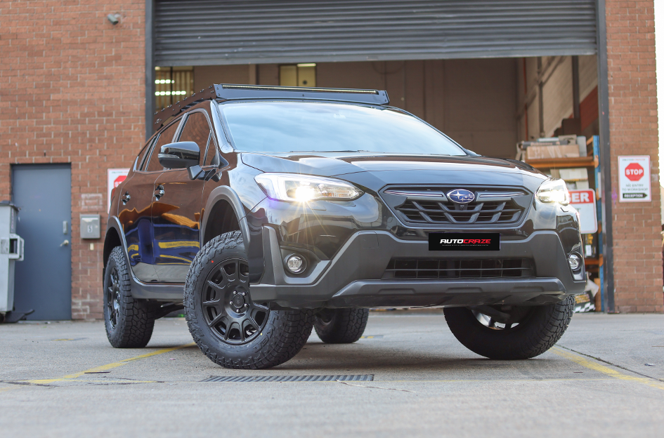 SUBARU XV MOTEGI MR139 SATIN BLACK