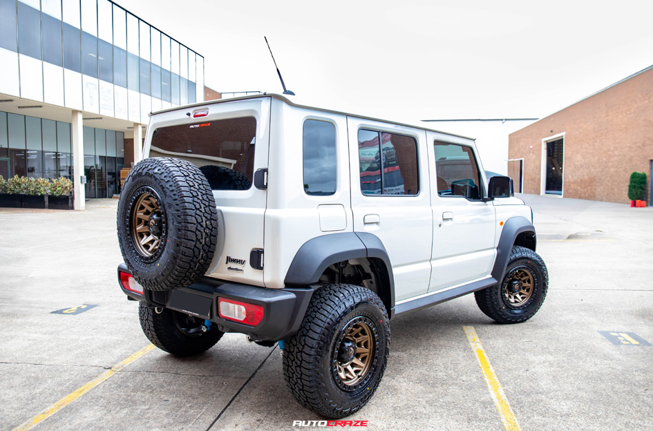 SUZUKI JIMNY FUEL COVERT BRONZE BLACK RING