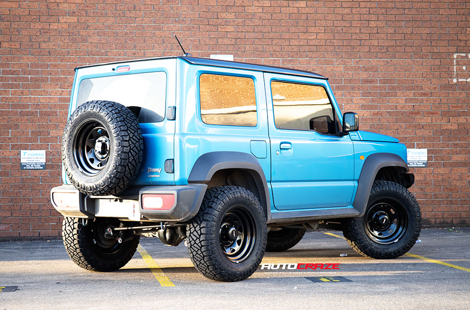 SUZUKI JIMNY KING TERRA SATIN BLACK 