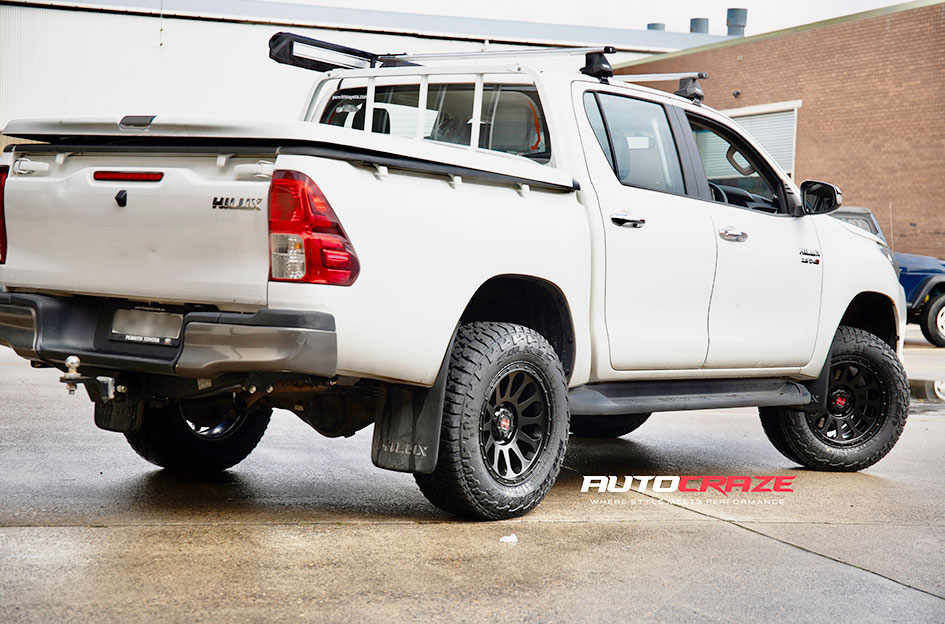 Toyota Hilux Nomad Victim Matte Black 