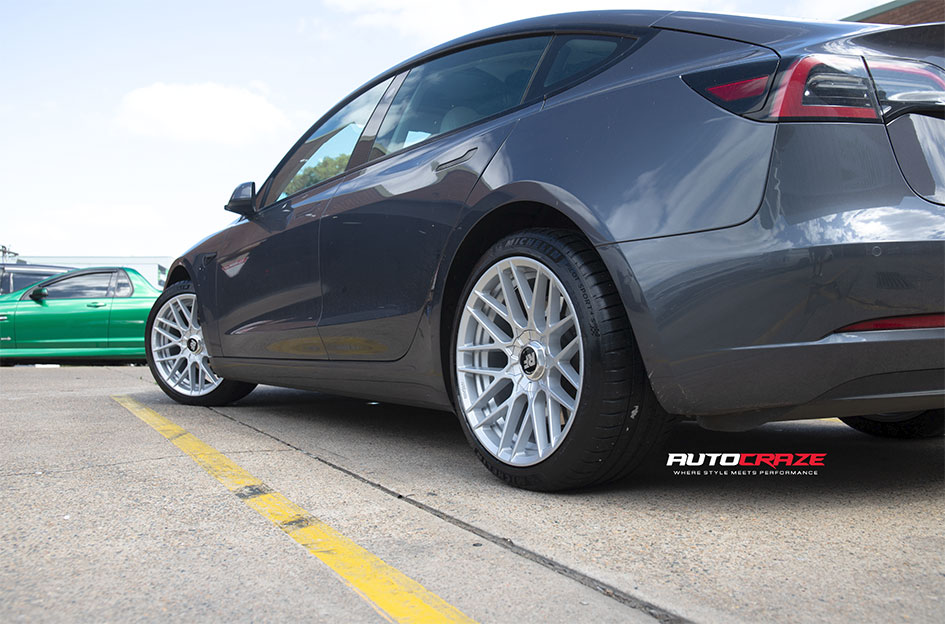 TESLA MODEL 3 ROTIFORM RSE SILVER