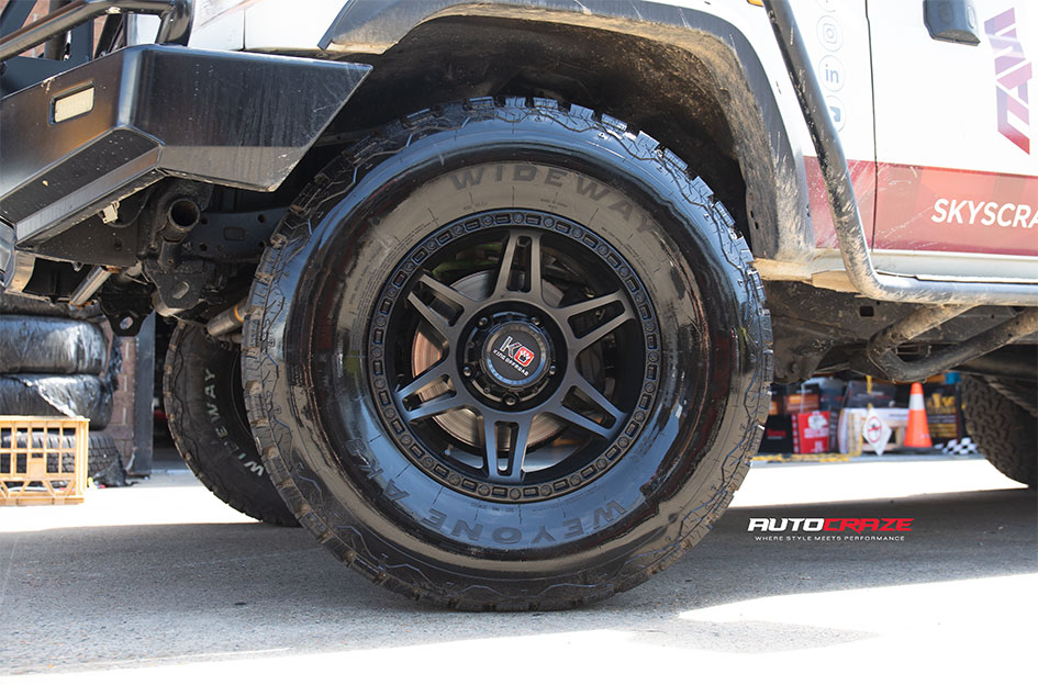 TOYOTA 79 SERIES LANDCRUISER KING KONG SATIN BLACK