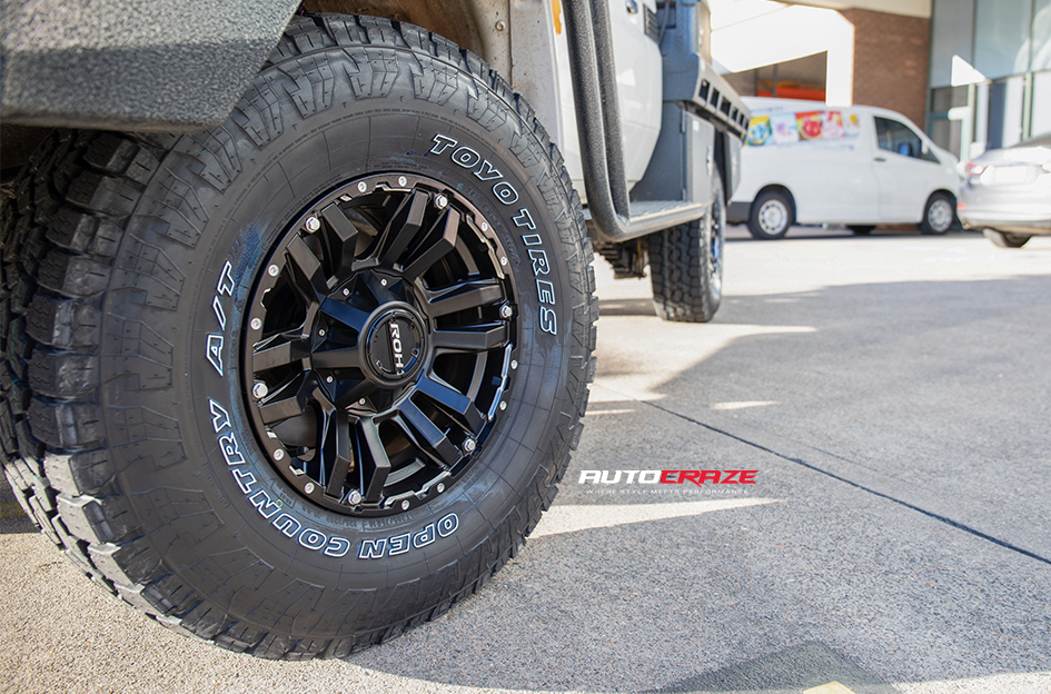 TOYOTA 79 SERIES ROH VAPOUR MATTE BLACK