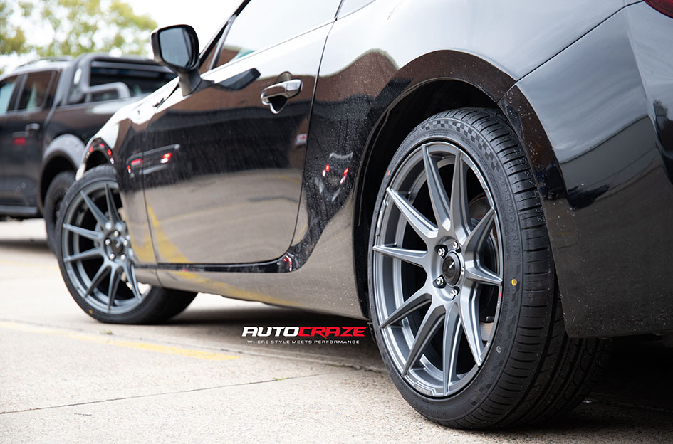 TOYOTA 86 ENKEI SC46 GUNMETAL & MILLING