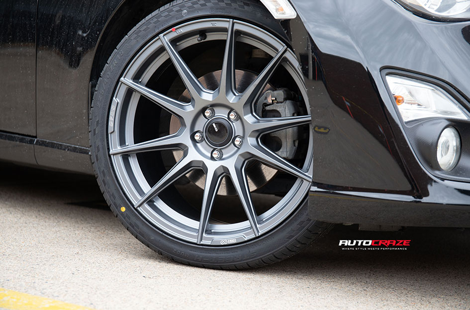 TOYOTA 86 ENKEI SC46 GUNMETAL & MILLING