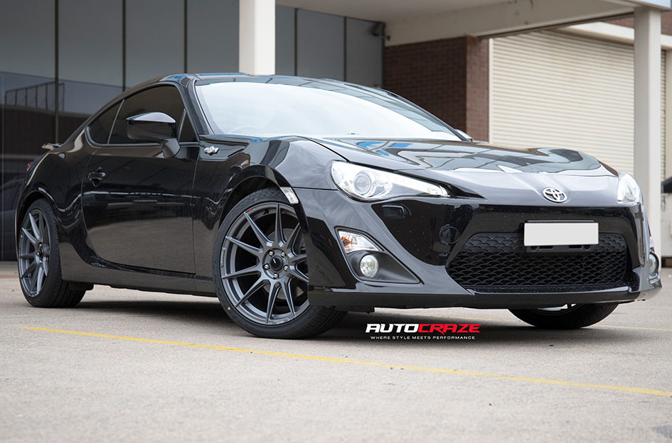 TOYOTA 86 ENKEI SC46 GUNMETAL & MILLING