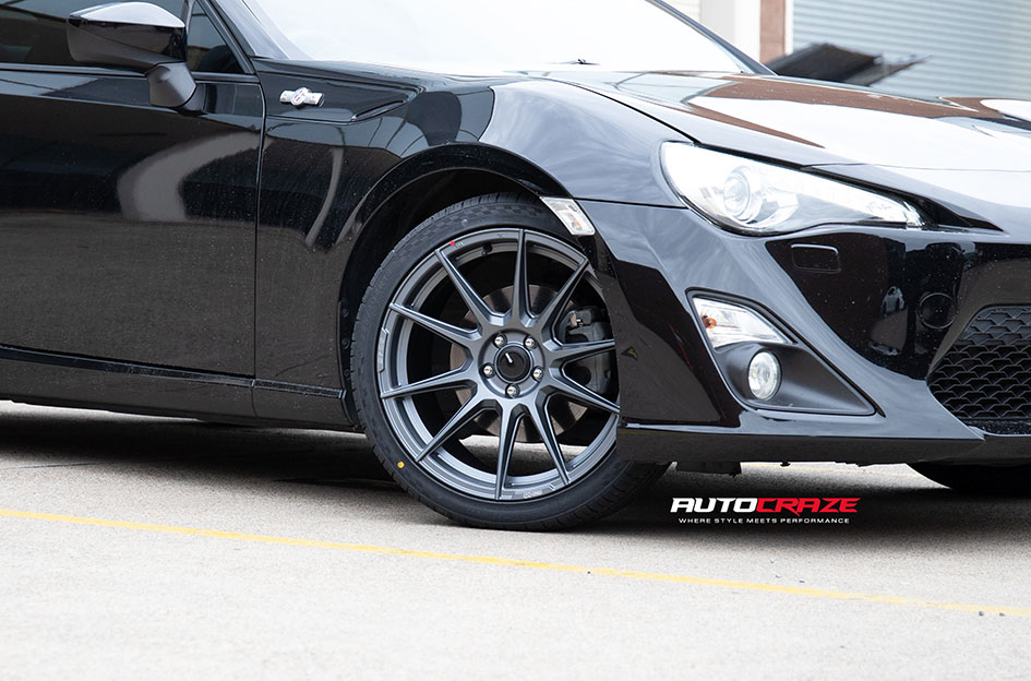TOYOTA 86 ENKEI SC46 GUNMETAL & MILLING