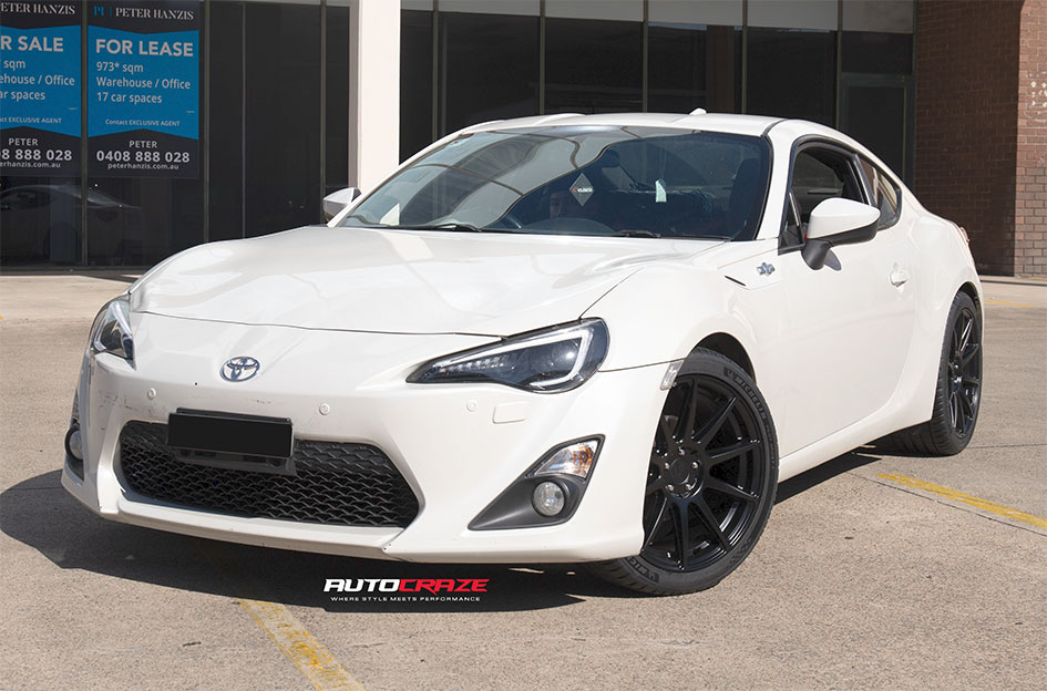 TOYOTA 86 NICHE ESSEN SATIN BLACK
