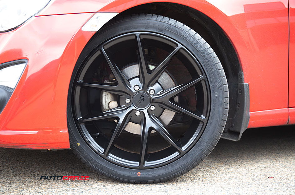 TOYOTA 86 NICHE MISANO MATTE BLACK 