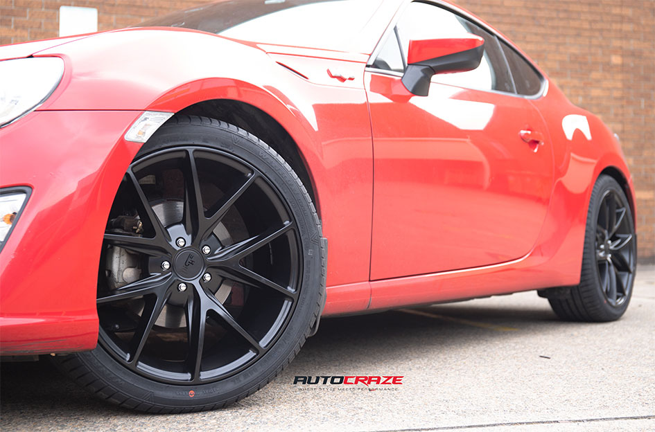TOYOTA 86 NICHE MISANO MATTE BLACK 