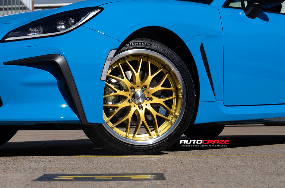 TOYOTA 86 SPEEDY CHEETAH GOLD/MACHINED LIP