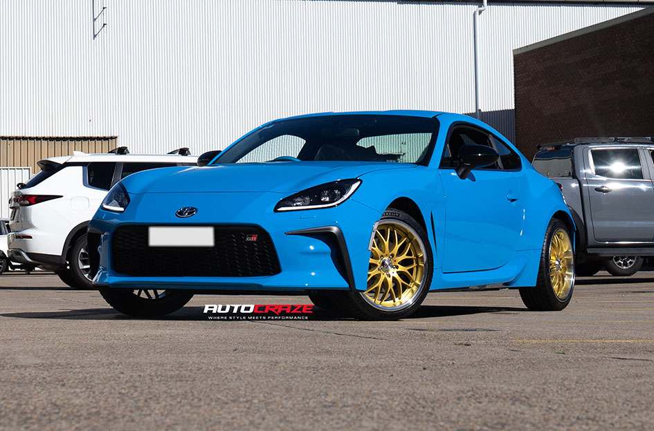 TOYOTA 86 SPEEDY CHEETAH GOLD/MACHINED LIP