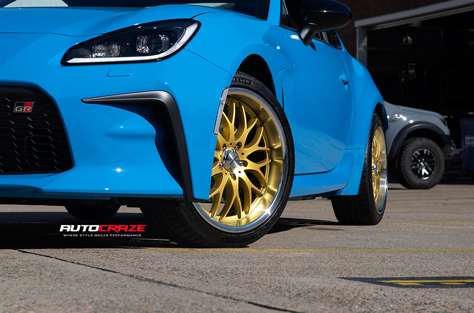 TOYOTA 86 SPEEDY CHEETAH GOLD/MACHINED LIP