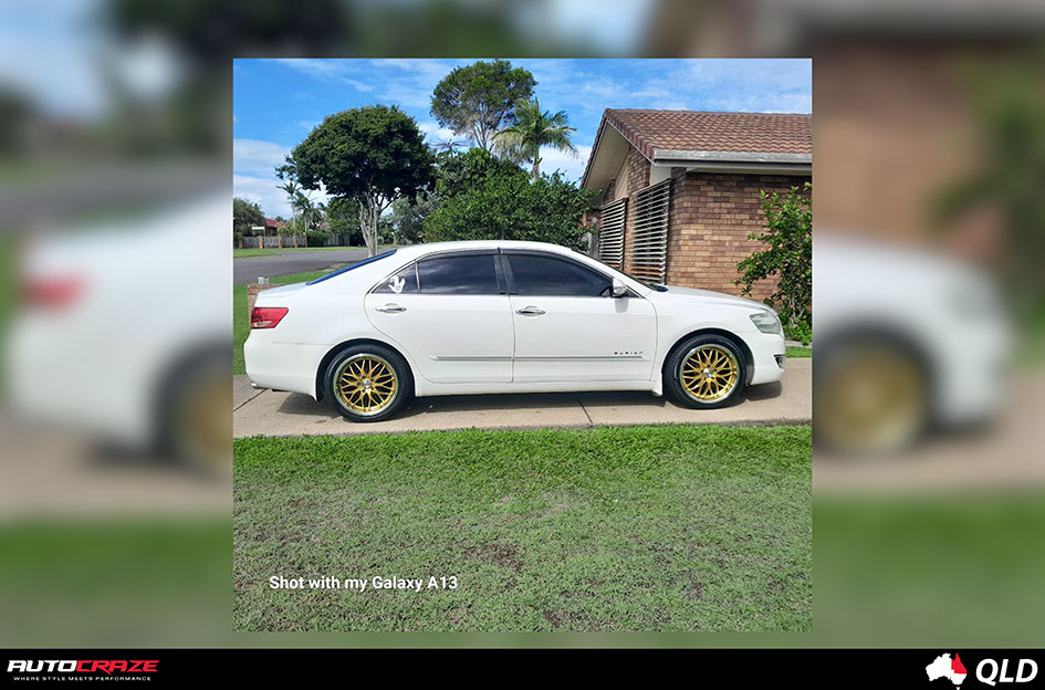 TOYOTA AURION SPEEDY CHEETAH GOLD/MACHINED LIP