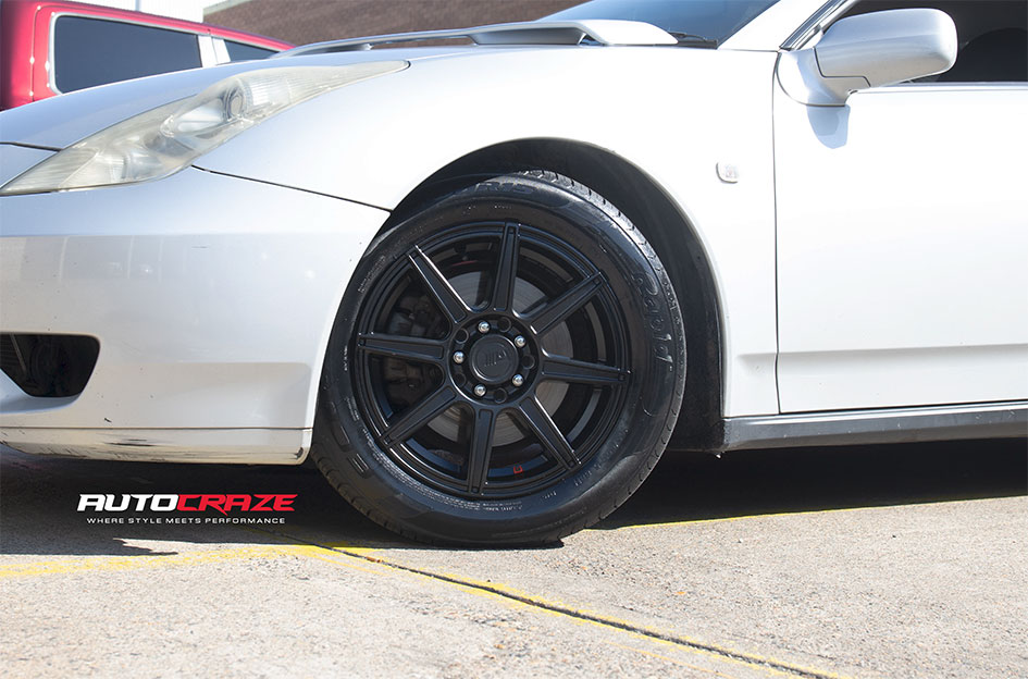TOYOTA CELICA MOTEGI MR142 SATIN BLACK
