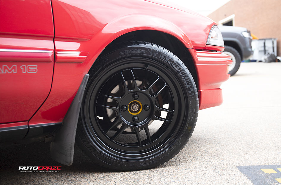 TOYOTA COROLLA ENKEI RPF1 MATT BLACK