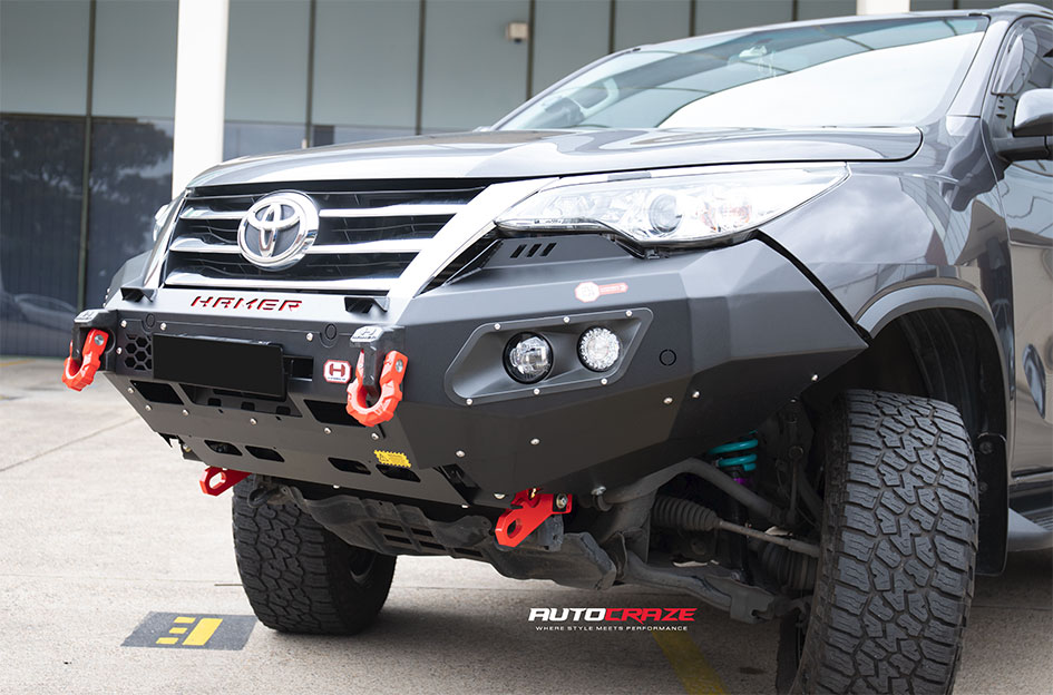 TOYOTA FORTUNER BLACK RHINO RIVAL MATTE BLACK W/ GLOSS BLACK LIP 