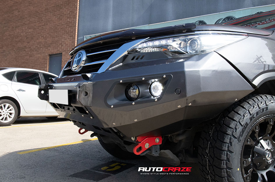 TOYOTA FORTUNER FUEL VAPOR MATTE BLACK