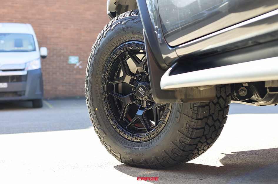 TOYOTA FORTUNER KING GROWLER SATIN BLACK