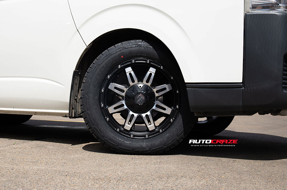 TOYOTA HIACE DIESEL RENEGADE V2 BLACK MACHINED