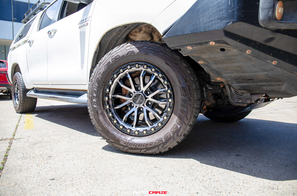 TOYOTA HILUX NOMAD N232 GLOSS BLACK DARK TINT