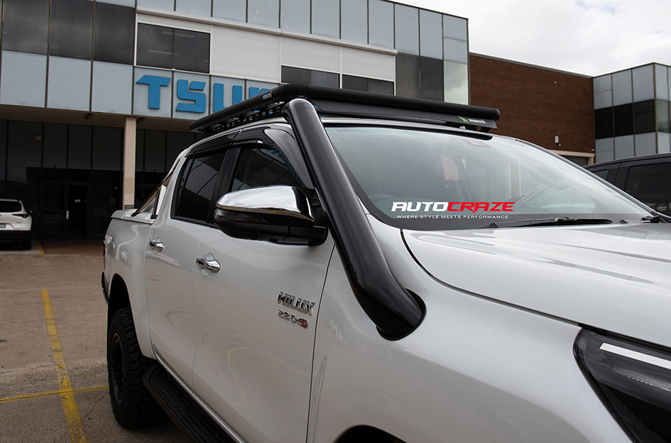 TOYOTA HILUX KMC OMEGA XD856 SATIN BLACK