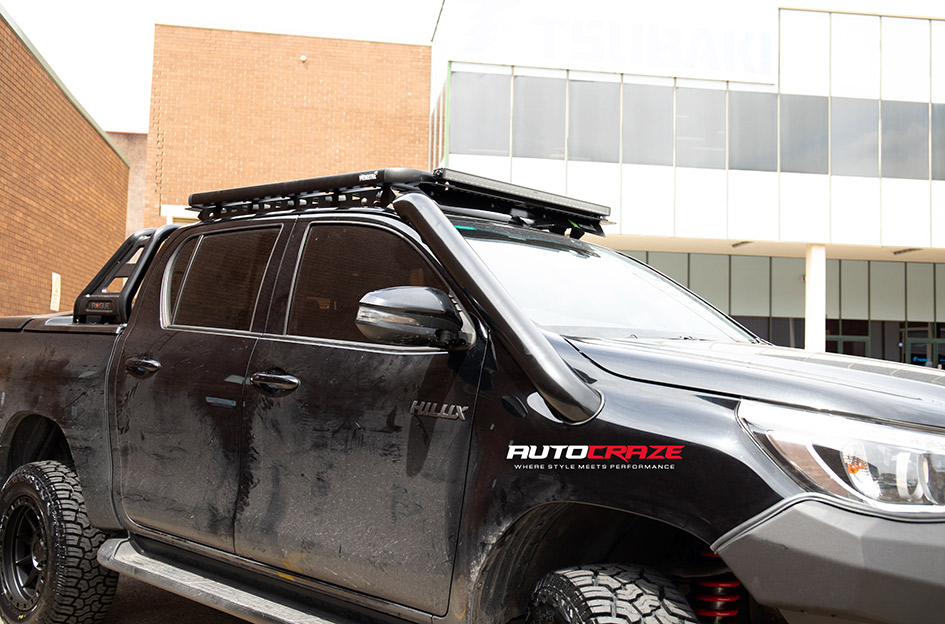 TOYOTA HILUX AMERICAN RACING AR202 CAST IRON BLACK 