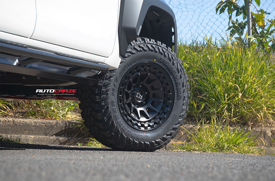 TOYOTA HILUX GR BLACK RHINO BARRAGE MATTE BLACK