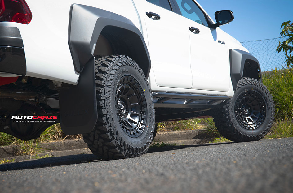 TOYOTA HILUX GR BLACK RHINO BARRAGE MATTE BLACK
