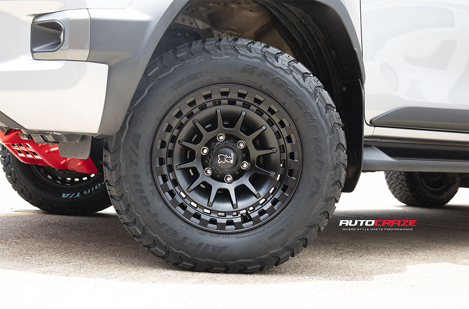 TOYOTA HILUX BLACK RHINO BARRAGE MATTE BLACK