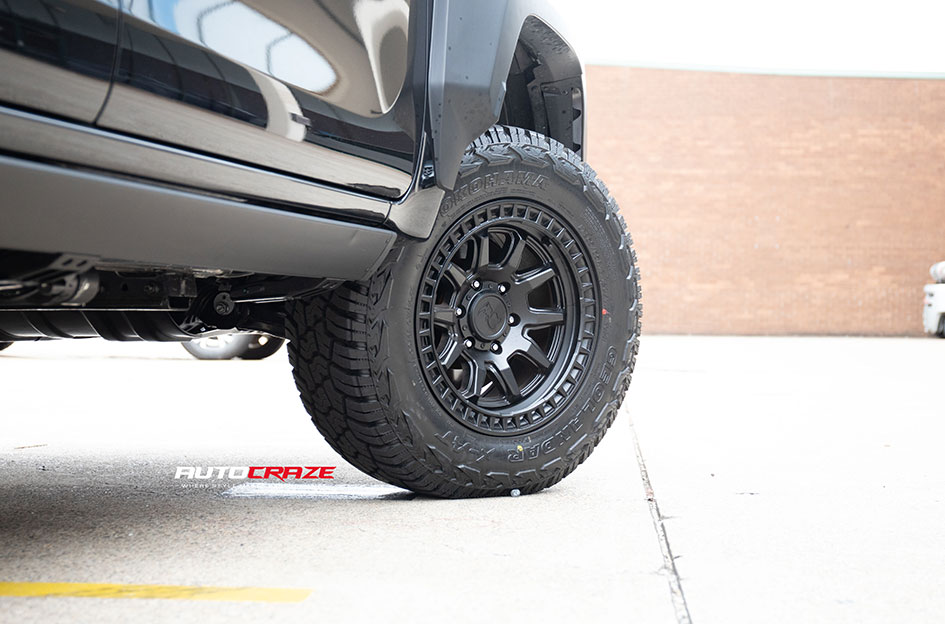TOYOTA HILUX BLACK RHINO CALICO MATTE BLACK