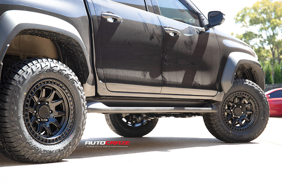 TOYOTA HILUX BLACK RHINO CALICO MATTE BLACK 