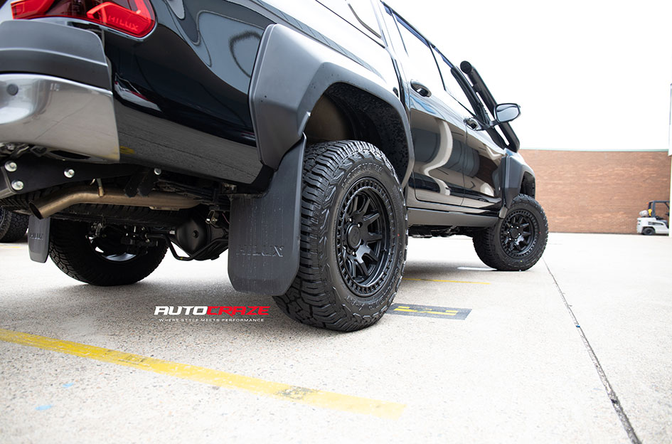 TOYOTA HILUX BLACK RHINO CALICO MATTE BLACK