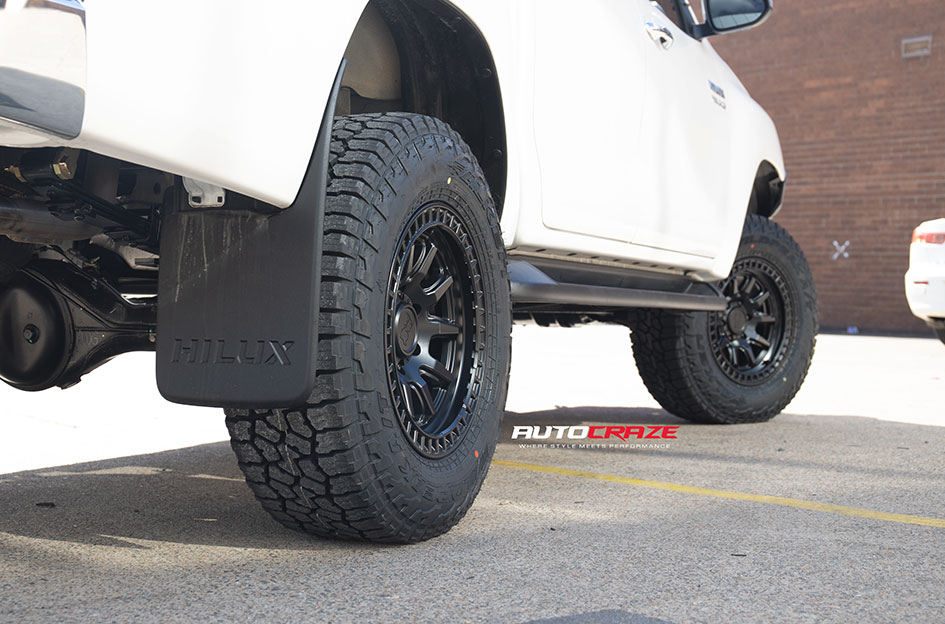 TOYOTA HILUX BLACK RHINO CALICO MATTE BLACK