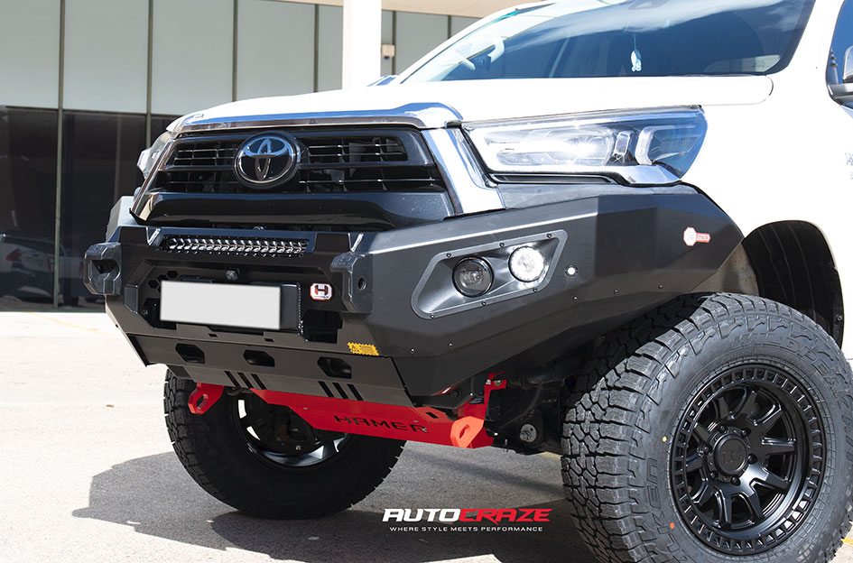 TOYOTA HILUX BLACK RHINO CALICO MATTE BLACK