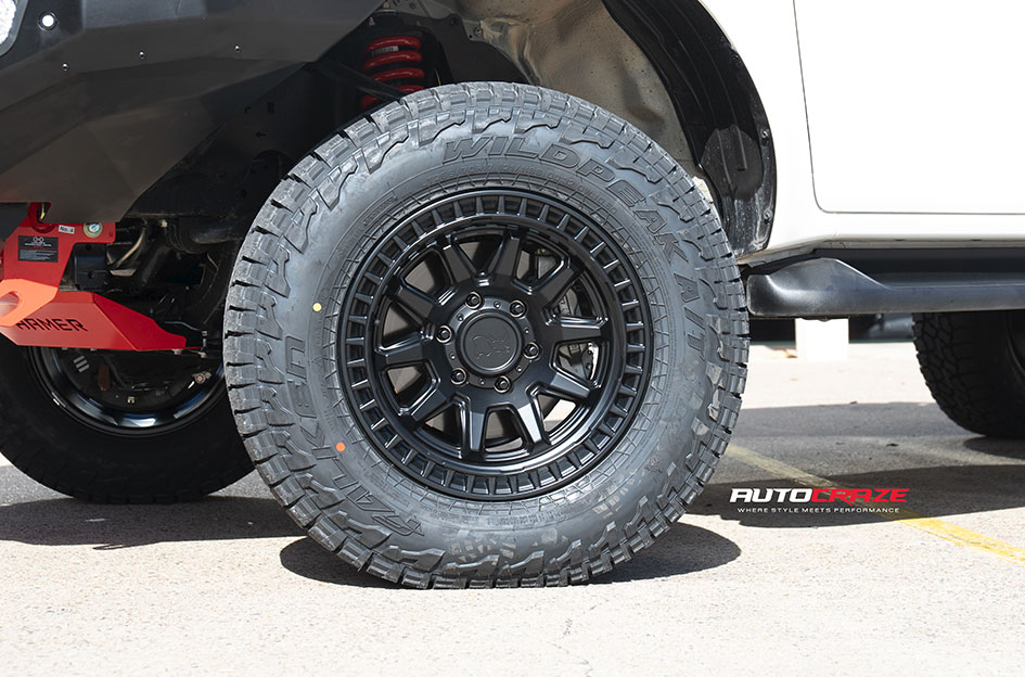 TOYOTA HILUX BLACK RHINO CALICO MATTE BLACK