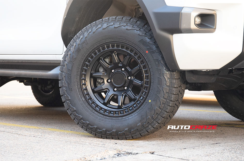TOYOTA HILUX BLACK RHINO CALICO MATTE BLACK