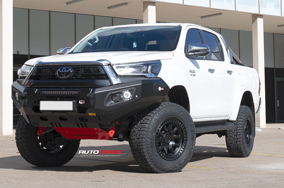 TOYOTA HILUX BLACK RHINO CALICO MATTE BLACK