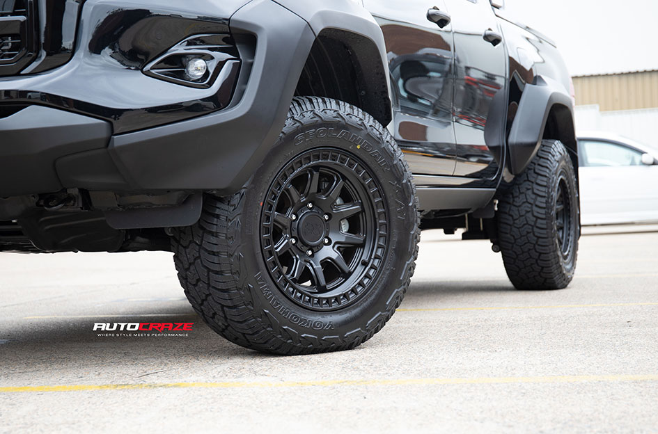 TOYOTA HILUX BLACK RHINO CALICO MATTE BLACK