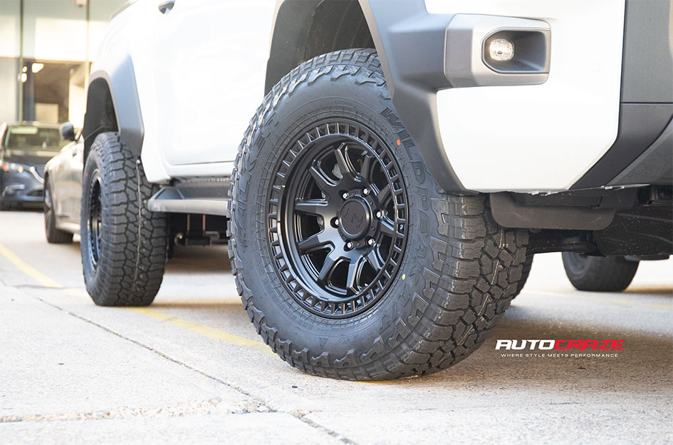 TOYOTA HILUX BLACK RHINO CALICO MATTE BLACK