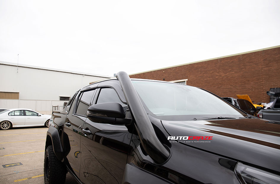 TOYOTA HILUX BLACK RHINO CALICO MATTE BLACK