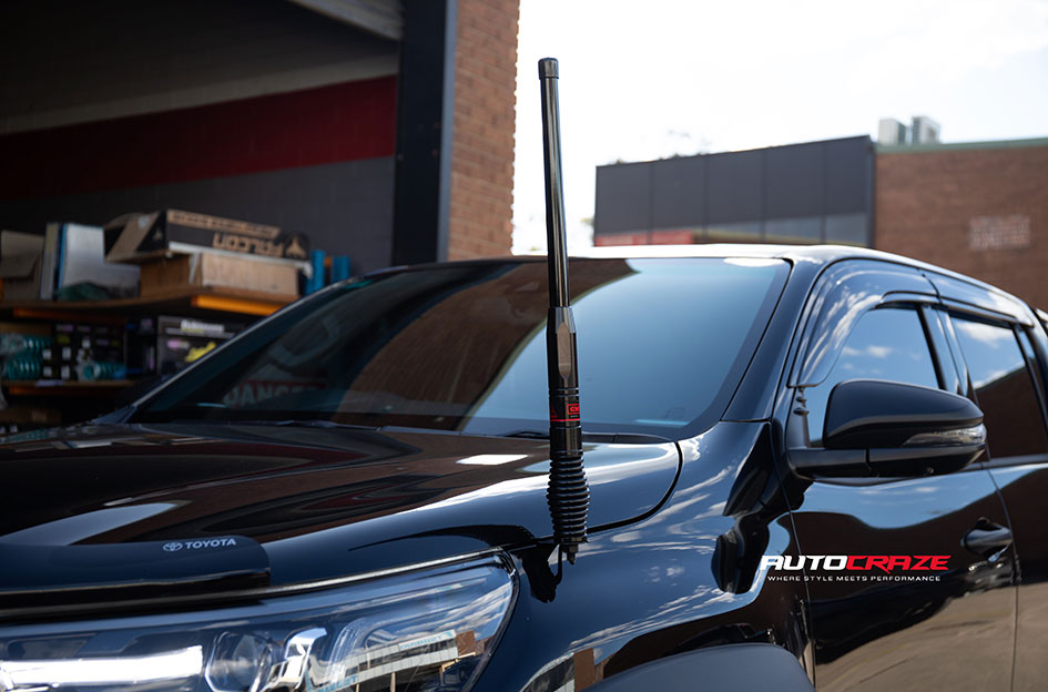 TOYOTA HILUX BLACK RHINO CALICO MATTE BLACK 